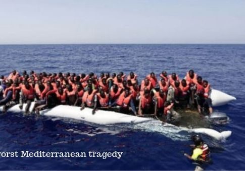 150 migrant died drowned off the coast of Libya