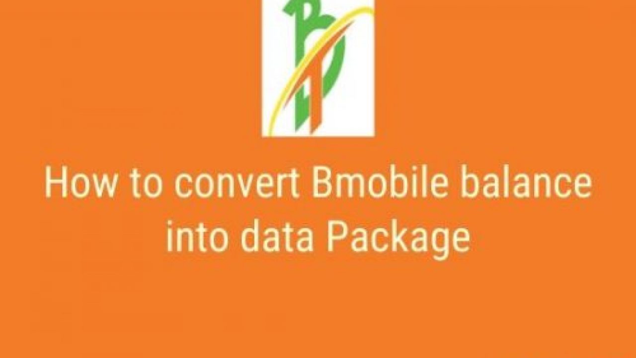 How To Convert Bmobile Balance Into Data Package Drukadvice