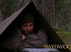 Swedwoods outdoor camping in DDR cloak shelter