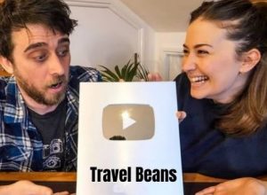 Travel Beans silver play button